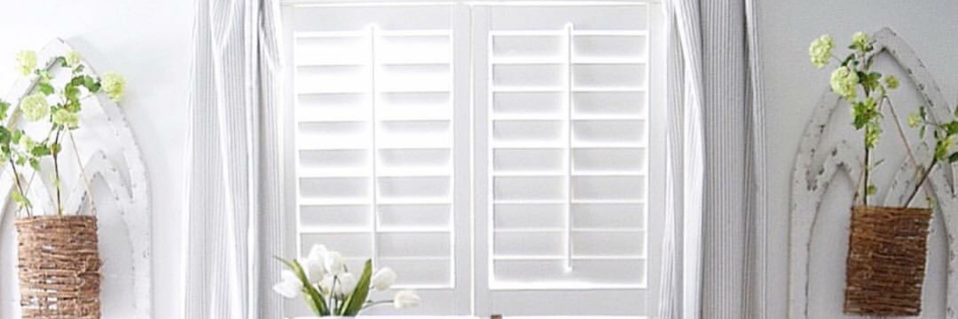 Energy efficient shutters in airy room